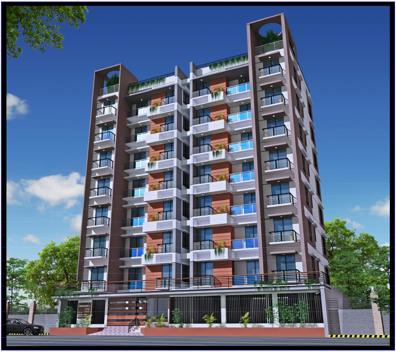 Eight Storied A2 Type Residential Building